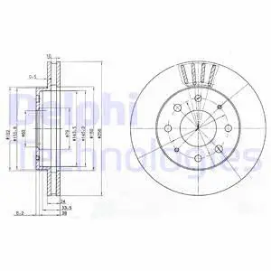 Brake Disc (BG3401)