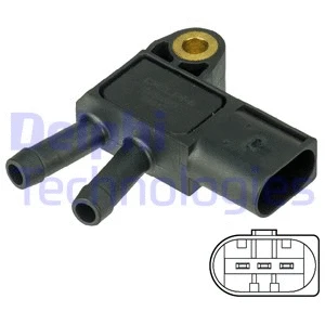 Sensor, exhaust pressure (DPS00013)