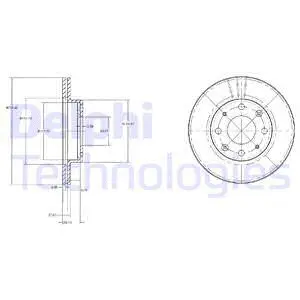 Brake Disc (BG2451)