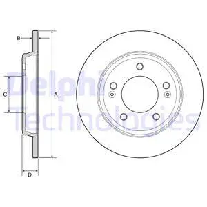 Brake Disc (BG4964C)