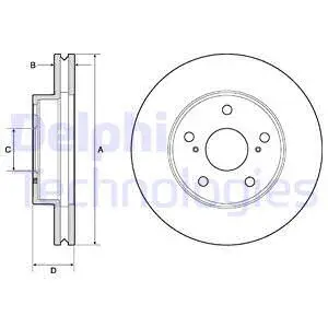 Brake Disc (BG4758C)