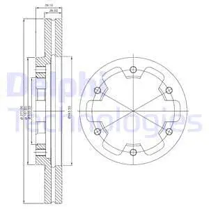 Brake Disc (BG3422)