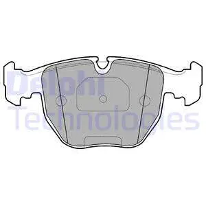 Brake Pad Set, disc brake (LP1003)