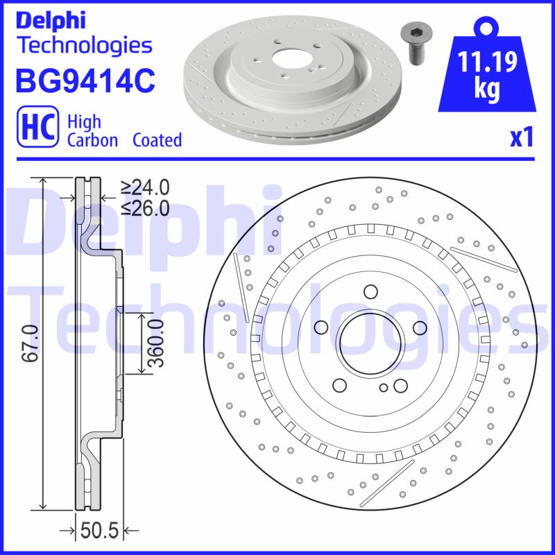 Brake Disc (BG9414C)