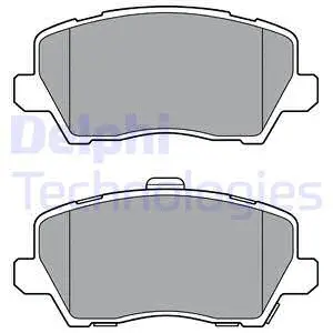 Brake Pad Set, disc brake (LP3363)