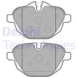 Brake Pad Set, disc brake (LP2162)