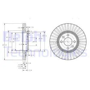 Brake Disc (BG3430C)