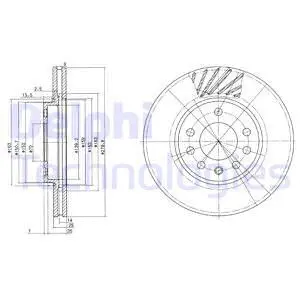Brake Disc (BG3405C)