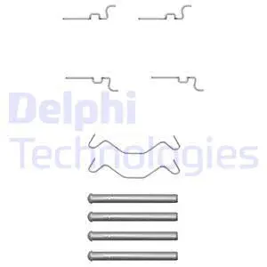 Accessory Kit, disc brake pad (LX0435)