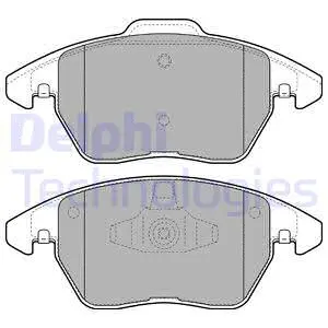 Brake Pad Set, disc brake (LP1898)