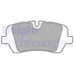 Brake Pad Set, disc brake (LP2508)