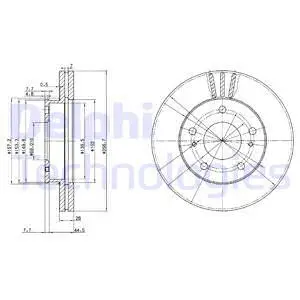 Brake Disc (BG3127)