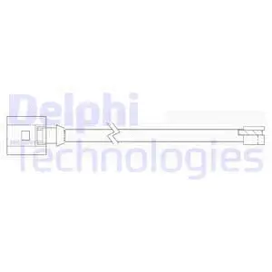 Warning Contact, brake pad wear (LZ0287)