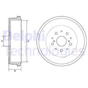 Brake Drum (BF545)