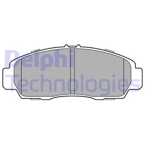 Brake Pad Set, disc brake (LP3462)