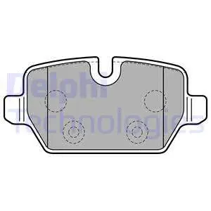 Brake Pad Set, disc brake (LP2247)