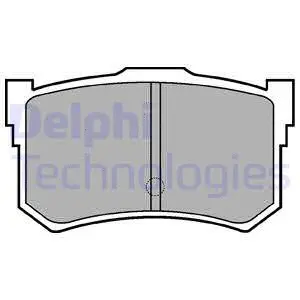 Brake Pad Set, disc brake (LP678)