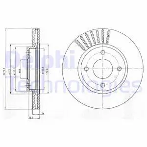 Brake Disc (BG4337)
