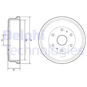 Brake Drum (BF505)
