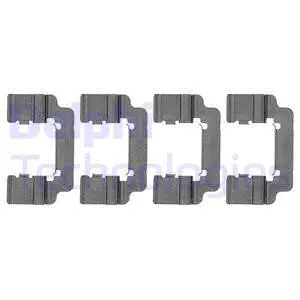 Accessory Kit, disc brake pad (LX0533)