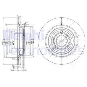 Brake Disc (BG3886)