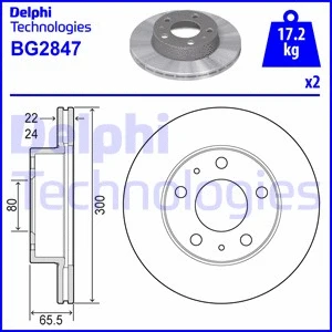Brake Disc (BG2847)