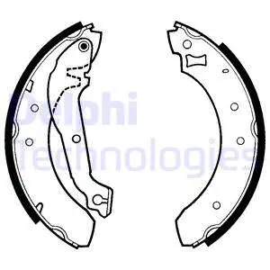 Brake Shoe Set (LS1268)