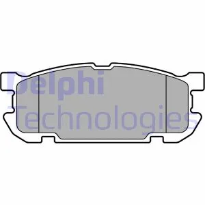 Brake Pad Set, disc brake (LP3690)