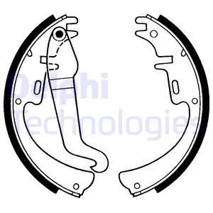 Brake Shoe Set (LS1144)