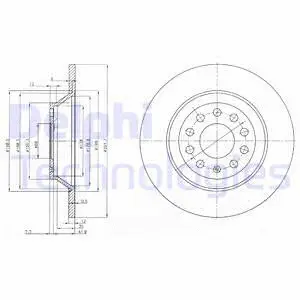 Brake Disc (BG3956C)