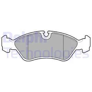 Brake Pad Set, disc brake (LP585)