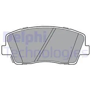 Brake Pad Set, disc brake (LP3376)