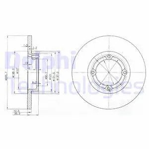 Brake Disc (BG3551)
