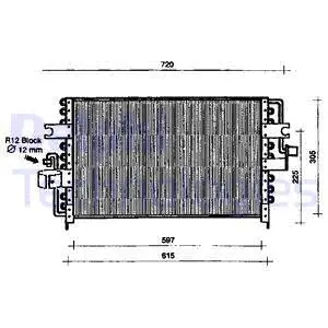 Condenser, air conditioning (TSP0225087)
