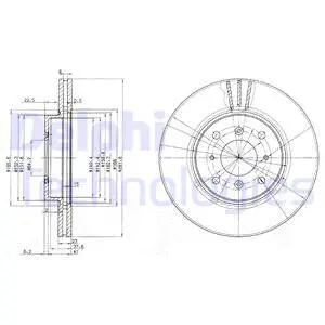 Brake Disc (BG3589)