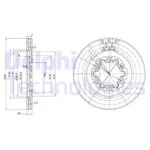 Brake Disc (BG2678)