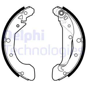 Brake Shoe Set (LS2004)