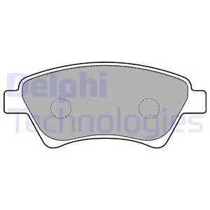 Brake Pad Set, disc brake (LP1730)