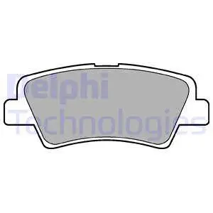 Brake Pad Set, disc brake (LP2295)