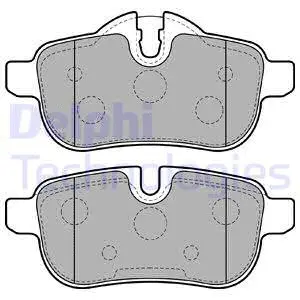 Brake Pad Set, disc brake (LP2163)