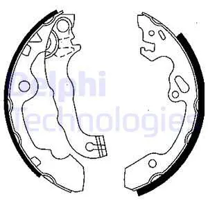 Brake Shoe Set (LS1850)