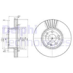Brake Disc (BG739)