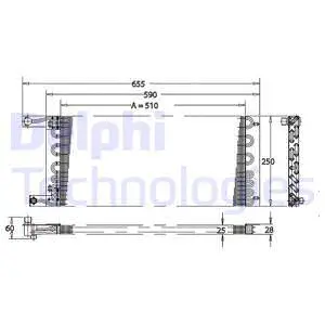 Condenser, air conditioning (TSP0225164)
