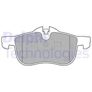 Brake Pad Set, disc brake (LP1521)