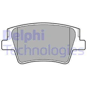 Brake Pad Set, disc brake (LP3553)
