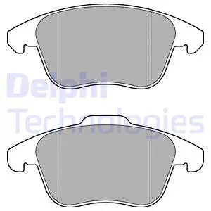 Brake Pad Set, disc brake (LP3175)