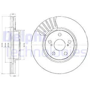 Brake Disc (BG2887)