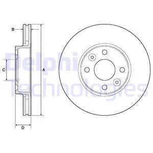 Brake Disc (BG3762C)
