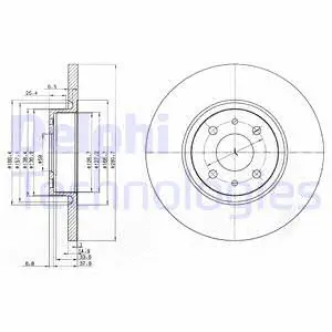 Brake Disc (BG3600)