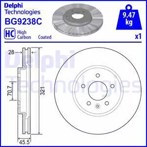 Brake Disc (BG9238C)